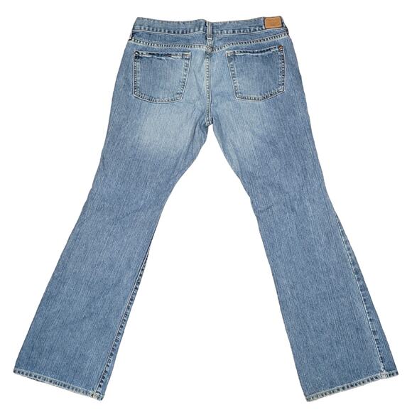 Old Navy Jeans Women's 10 Blue Low Rise Bootcut 100% Cotton Denim Vintage 90s - Picture 3 of 10